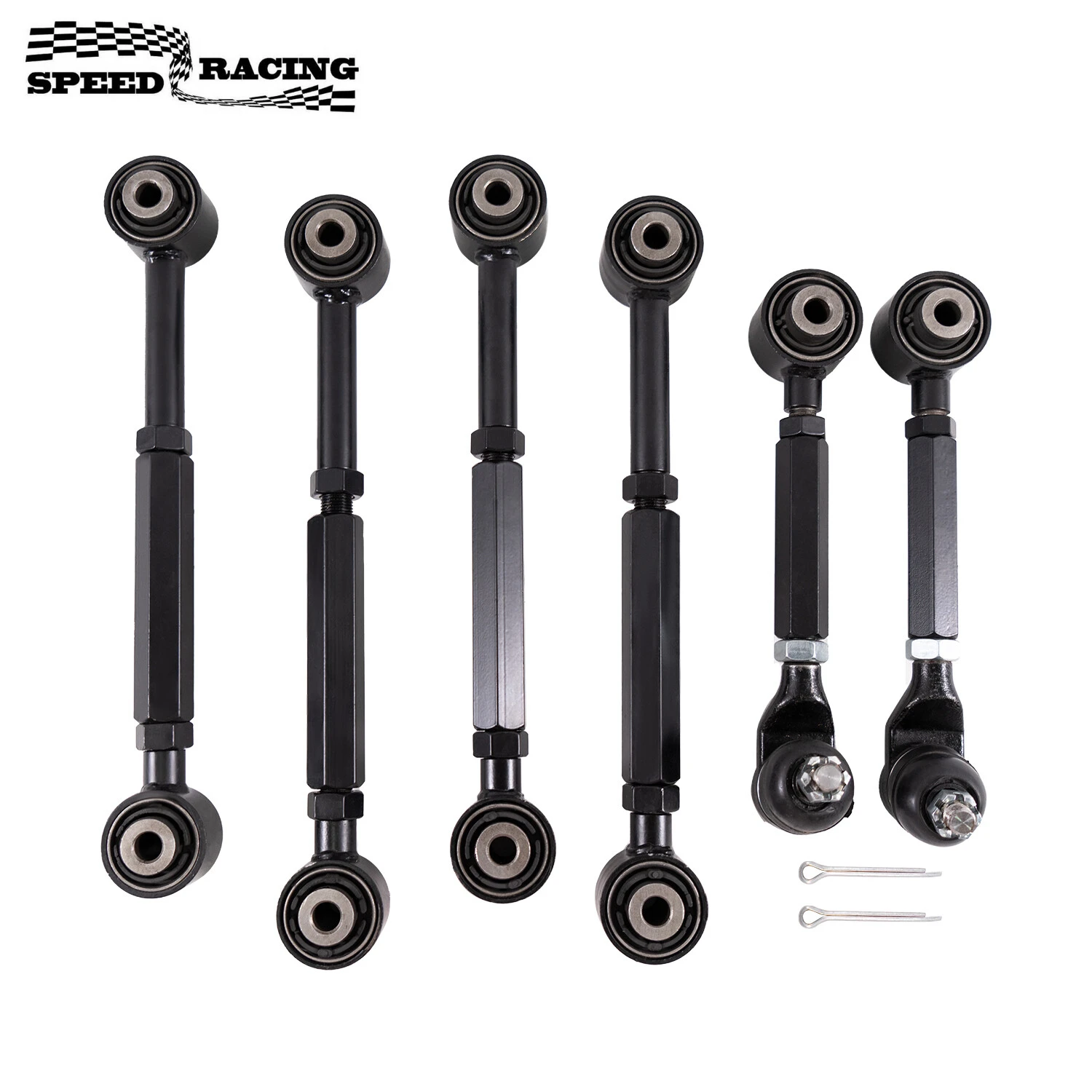 

6PCS Rear Upper & Lower Control Toe Camber Arms for Honda Accord 2003 2004-2007