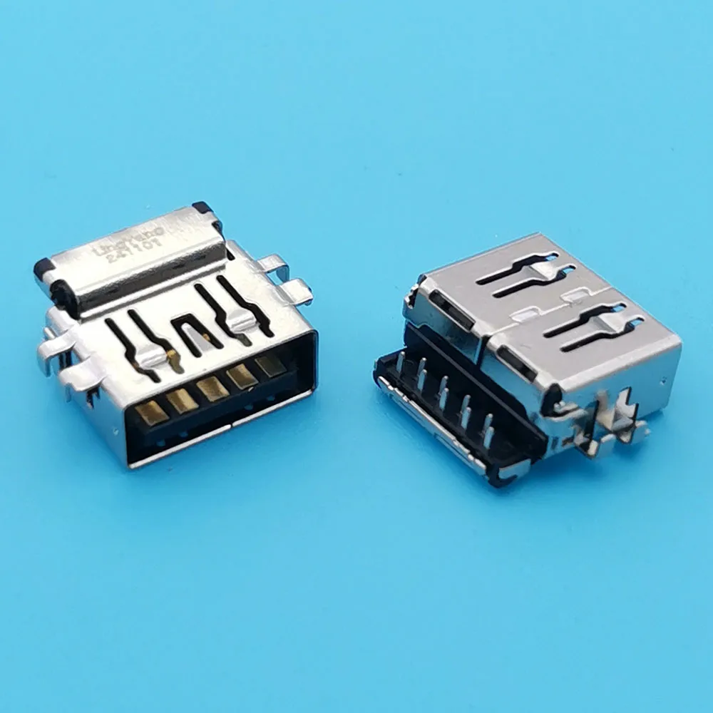 1PC USB3.0 9 Pin Type A Standard Port Female A-type 3.0USB Connector For Lenovo ThinkBook 16 G6 IRL Motherboard USB Socket Jack