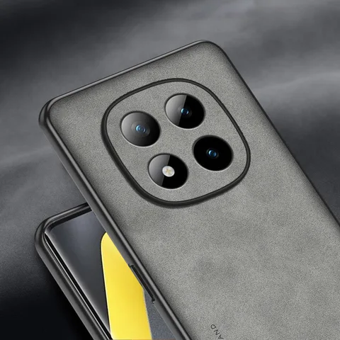 Чехол для Xiaomi Poco M8 Pro с эффектом овечьей кожи, для Redmi Note 15 Pro+ 15Pro, Xiaomi Poco M8, M8 Pro, с полной защитой объектива