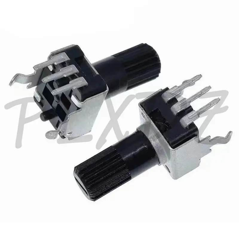 10PCS RV09 Potentiometer Vertical 20mm (Shaft Length 12.5mm) 10K 50K 100K 200K 500K 5K 1K 2K 1M WH09 Adjustable Resistor 0932