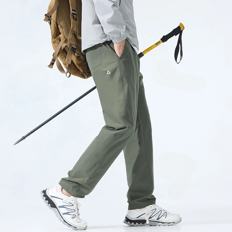 Wear-resistant Outdoor Sports Pants Man Women Running Trousers Loose Functional Pants Men Casual Trousers Elastic Waist Men Pant