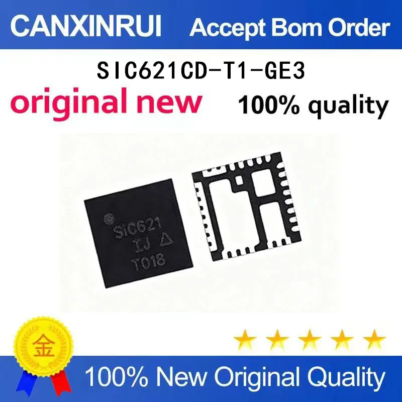 

(5-100 Pieces) New SIC621CD-T1-GE3 SIC621CD SIC621 QFN chip IC