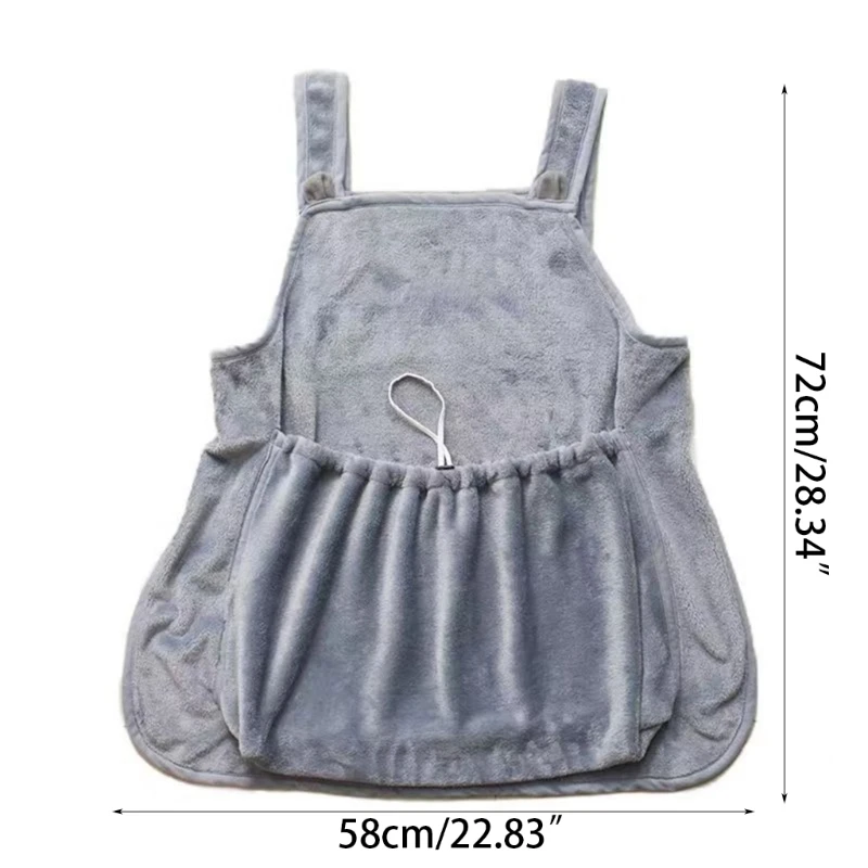 Sacco a per gatti con grembiule grembiule trasportino per animali domestici borsa a canguro per gattini custodia per per