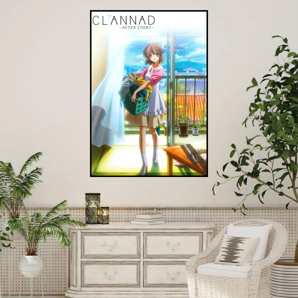 bilibili Anime Clannad After Story Poster Prints Wall Sticker Painting Bedroom Living Room Decoration Office Home Self Adhesive