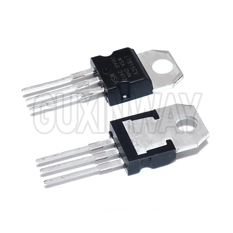 10 Uds LM7805 L7805CV/L7806/7808/7809/7812/7815/7818/7824 TO-220 regulador de voltaje Transistor