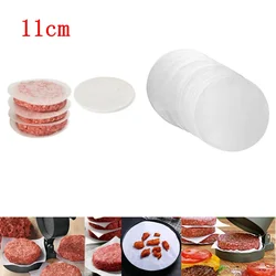 100Pcs/Lot 11cm Hamburger Press Patties Papers Patty Oil Paper Drop Shipping