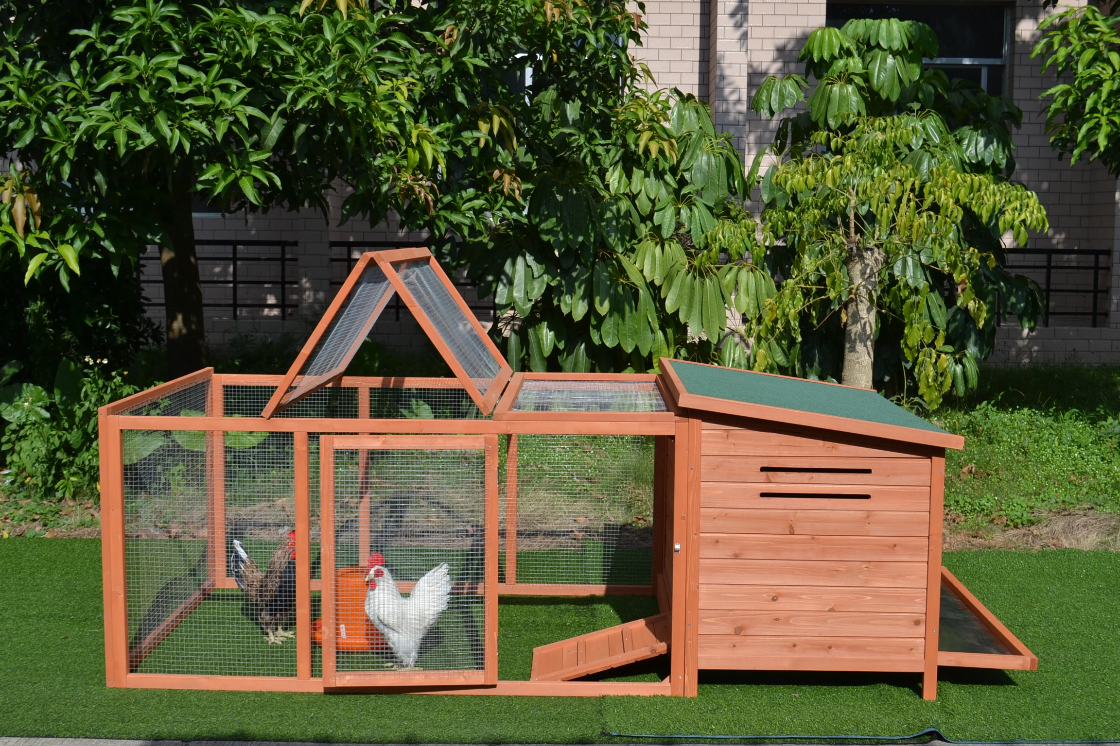 Wooden Chicken Cage, Rabbit House with Egg Box , Wholesale Price, Bulk Discounts