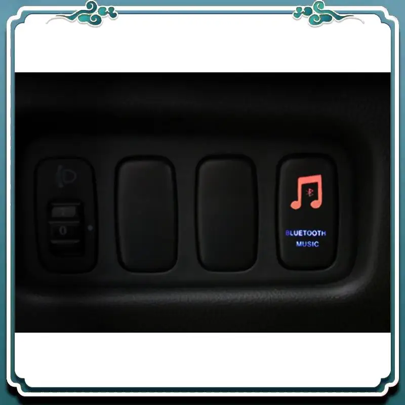 Premium Car Bluetooth Music Adapter Module Panel Installation AUX Output Use For Mitsubishi Asx Lancer Outlander Pajero Fortis