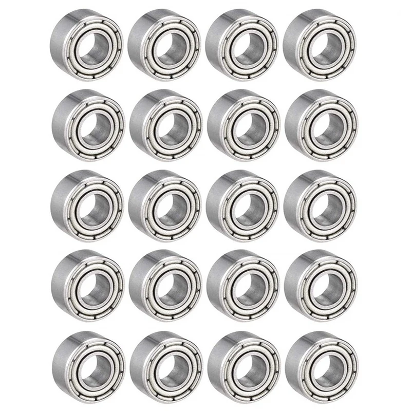 684Zz Miniature Bearing High Carbon Steel Bearing Double Shield Miniature Bearing (Pack Of 20)