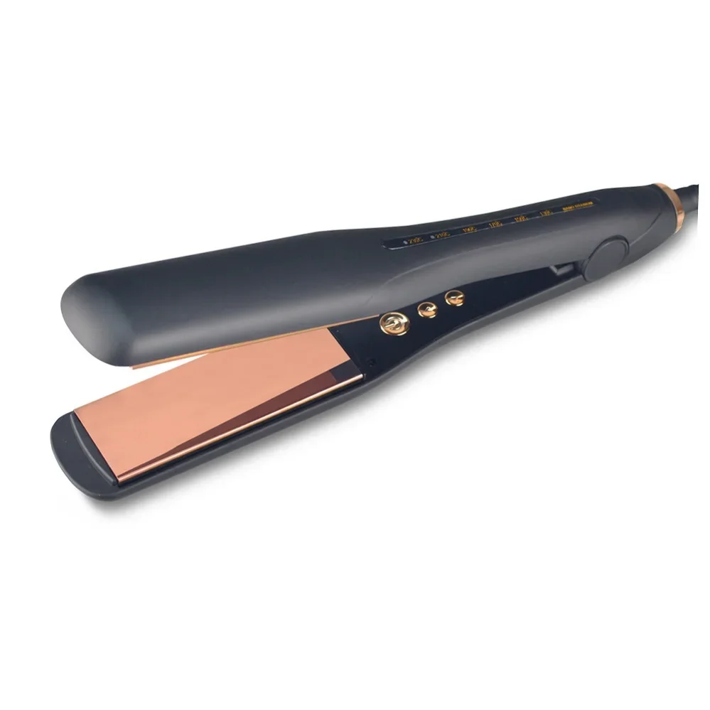 Factory Cheap Price Black Titanium Multi-function Hair Straightener 480f Nanotitanium Flat Iron