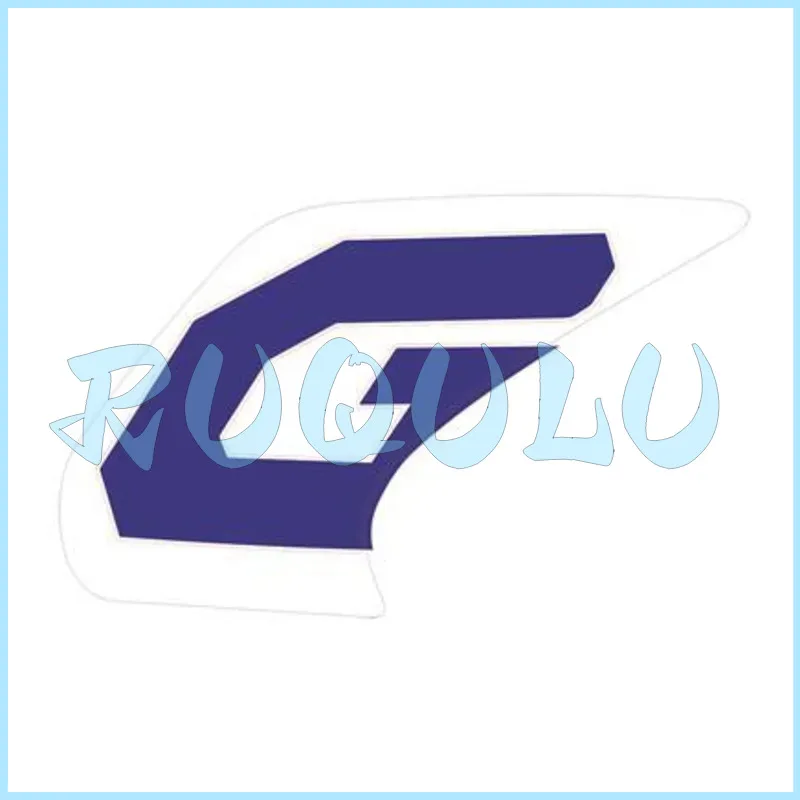 Zt350-gk Fuel Tank Left Front Decal (flash Blue/g/high Adhesive) 1210343-005000 For Zontes