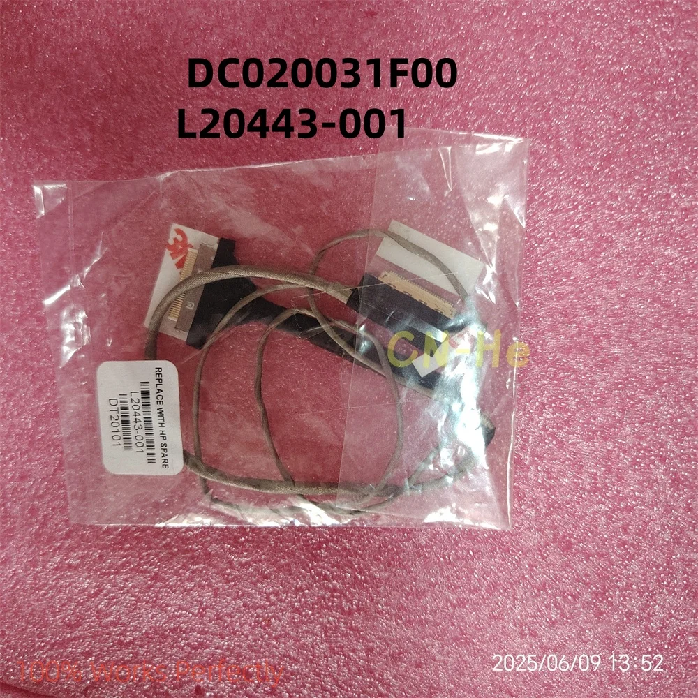 Para HP 15-DA 15-DB 15G-DR 15G-DX 15Q-DS 15-DY 15-BS 250 255 G7 DC020031F00 L20443-001 30pin EPK50 LCD LVDS EPD Cable de vídeo