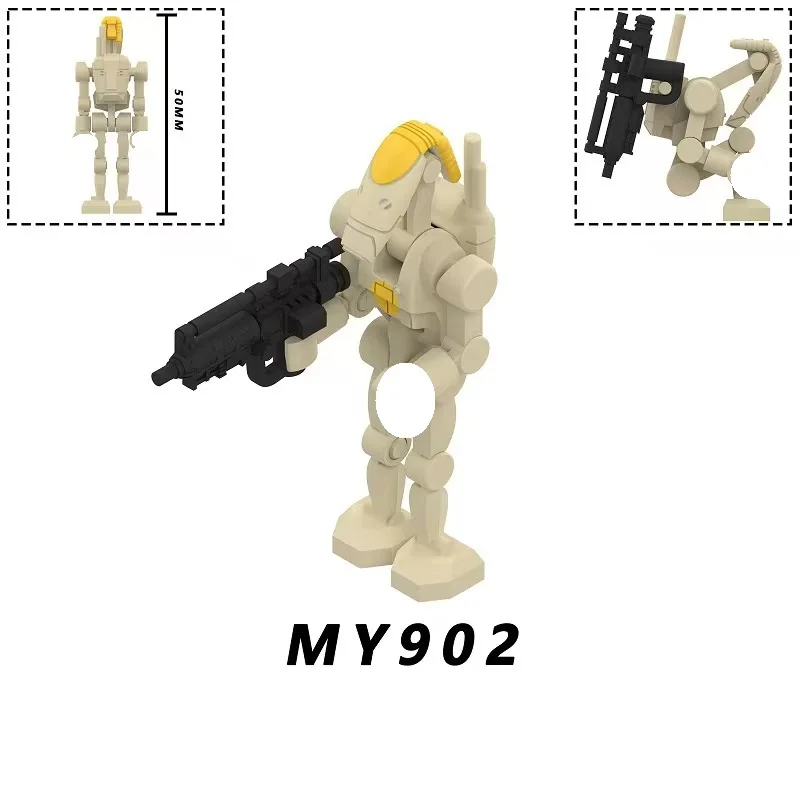 MY901-MY905G New Cosmic War Building Block Figures, Mini Building Block Movie Characters, Children's Surprise Gifts
