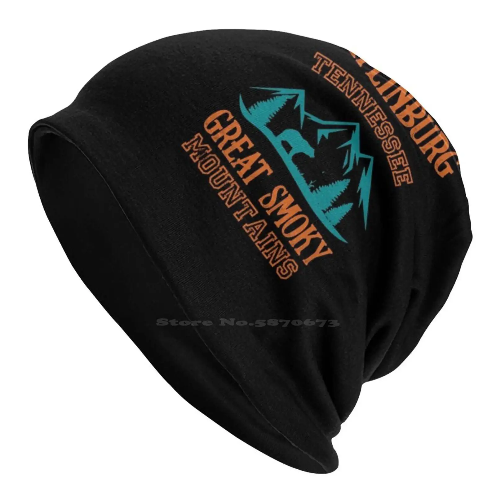 Gatlinburg Tennessee Great Smoky Mountains Souvenirs Bear Knitted Hat Warm Beanie Outdoor Caps Gatlinburg Tennessee Great Smoky