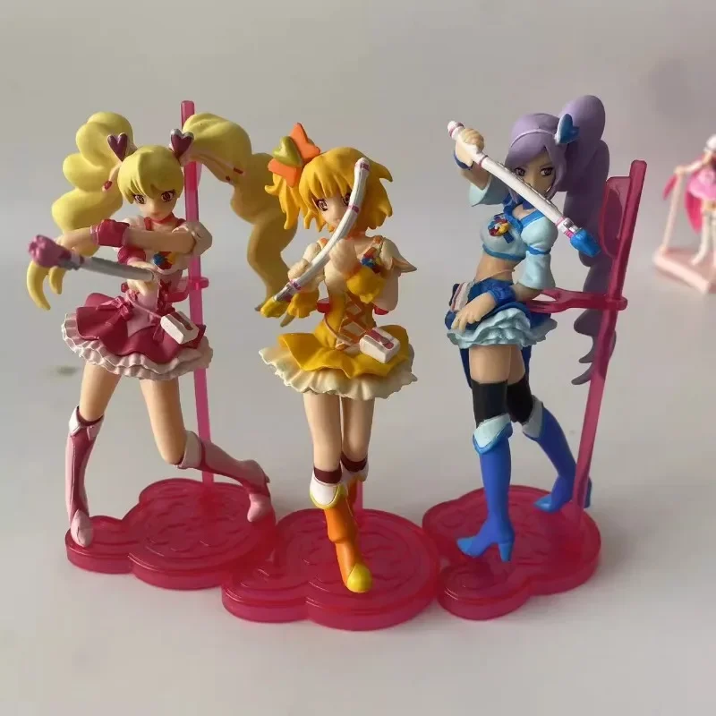 Bandai Pretty Cure Figurine Anime Cute HUG Angel Action Figure Models Collection Ornaments Toys Gift