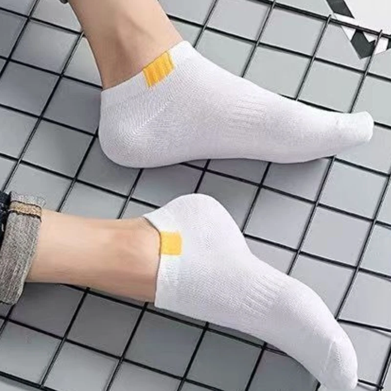 5 أزواج الرجال الجوارب القطنية تنفس العرق ماصة الرياضة جورب جودة عالية مريحة الأزياء الجوارب مزيل العرق جوارب الأعمال #5