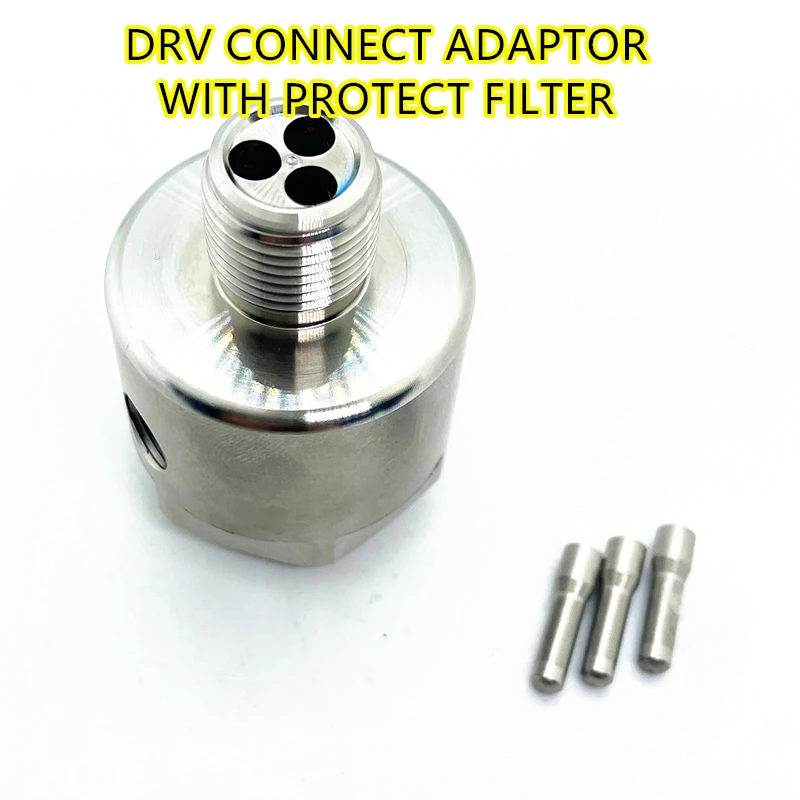 Ranlraka CRIN CRDI Common Rail Pump DRV Valve Connect Adaptor Joint with Protect Filters for BOSCH