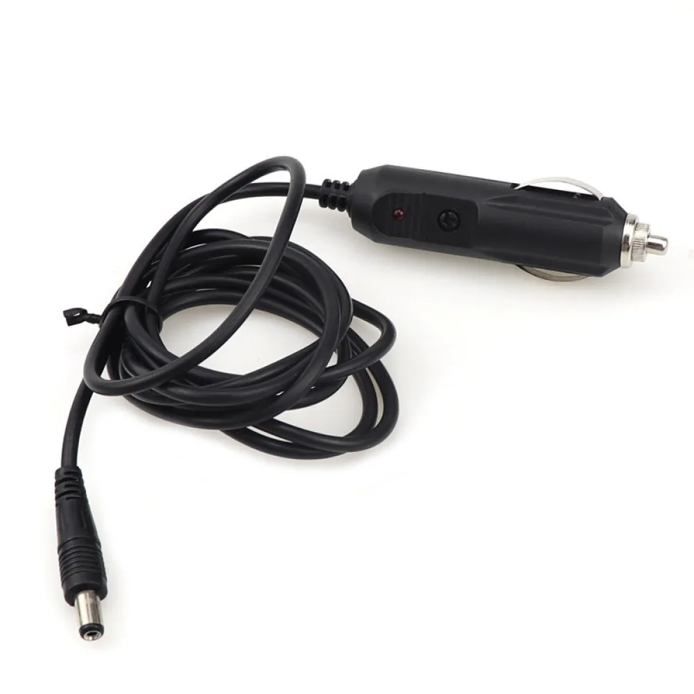 Car Igniter to DC 5.5x2.1mm Power Adapter Cable 12V 24V Output for LED Strip Lighting and Portable Electronics