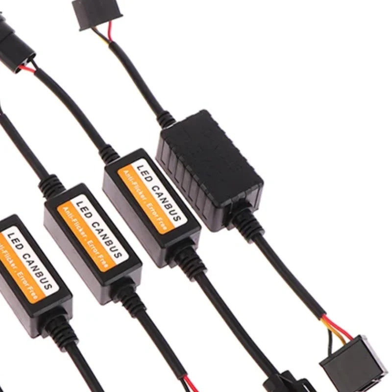 LED Canbus Decoder Car Headlights Error Free Resistor H1 H3 H4 H7 H9 H11 Adapter Warning Canceller