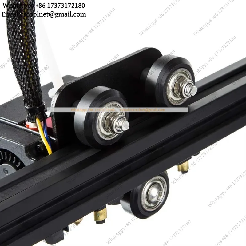 k3  Wheel Plastic Pulley Kit, Linear Bearing Roller Gear, 3D Printer Accessories for Ender 3 / V2 / S1 / CR-10 Series (6/12 Pcs)