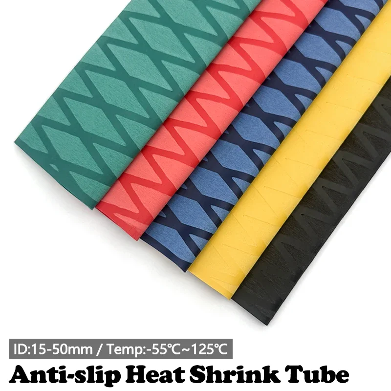 Anti Slip Heat Shrink Tube Fishing Rod Wrap 15 18 20 22 25 28 30 35 40 45 50mm Handle Insulated Protect Waterproof Cover