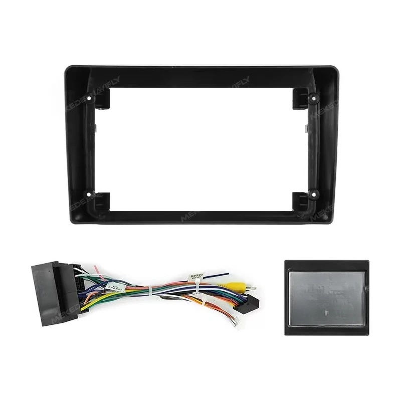 

MEKED for Car Dvd Screen Installation Car Mount Kit Car Frame Console Facial Kit Harness Fit for 9inch Ram 2019-2021