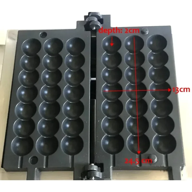 Grill Ball Stick Maker - Commercial Electric Skewer Waffle Maker Popular Snack Equipment for Kitchen