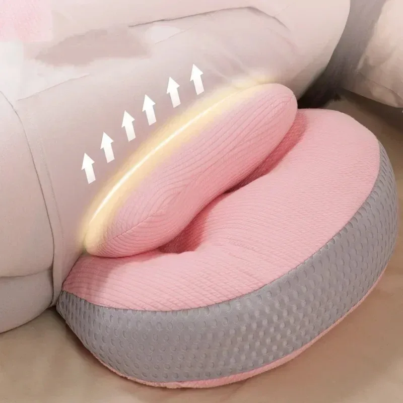 Pregnant Women Waist Protection Side Sleeping Pillow U Shaped Cushion Removable Washable Breastfeeding Support