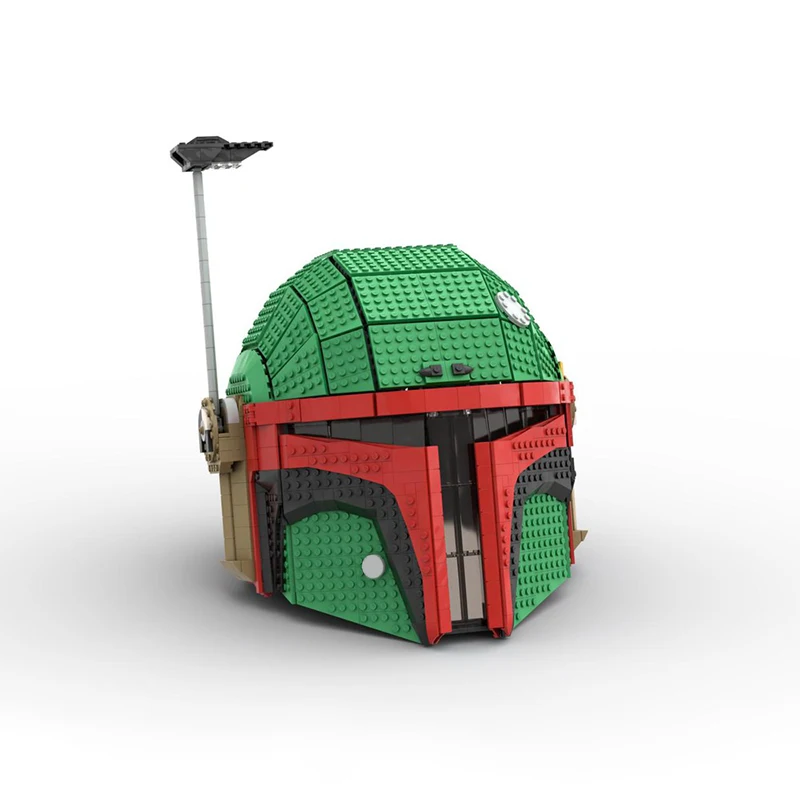 

1443PCS Star Battle Wearable Mandalorian Helmet Moc Building Blocks Educational Learning Toys |Technic Assemble Toy | Kids Gift