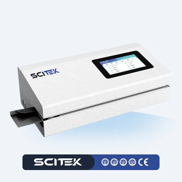 RT to 220 ℃ Cutting-Sealing Printing Machine with 7-inch Touch Screen 10 M/min Sealing Speed Fault Alarm for Lab