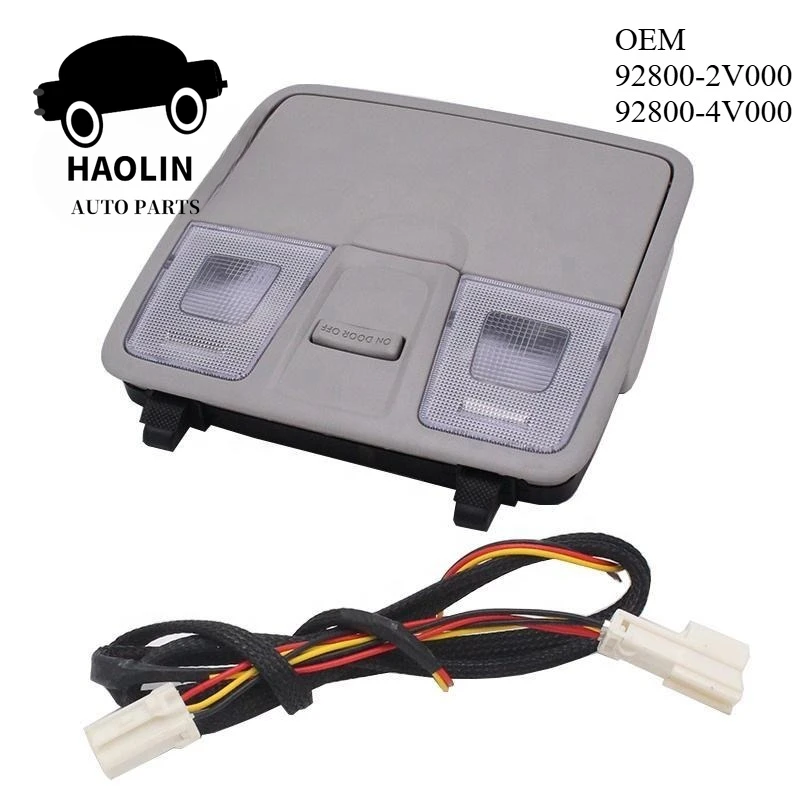 

OEM 92800-2V000 92800-4V000 Автомобильная верхняя консоль, карта, светильник на крыше, коробка для очков в сборе для Hyundai Elantra GT I30 IX25 2012-2016