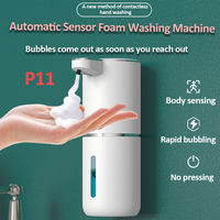 New P11 Smart Auto Sensor Foam Machine Infrared Sensor Soap Dispenser Electric Hand Washing Machine Household Soap Dispenser