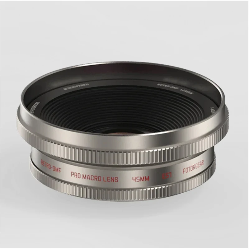 Fotorgear Retro T-mount mobiele telefoon externe lens voor 8 mm Fisheye 45 mm macrolens 16 mm ultrabrede lens 60 mm portretlens