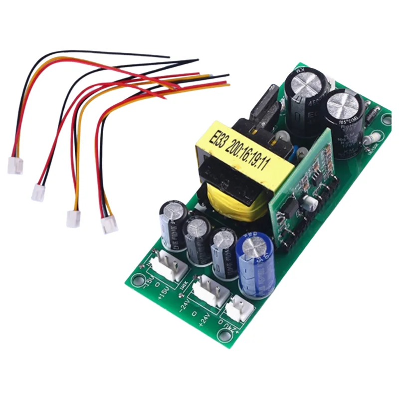 High Power Dual Voltage Switching Power Supply Board 24V & Dual 15V Outputs Efficient Auxiliary Switch Board  With Wire-Y41A