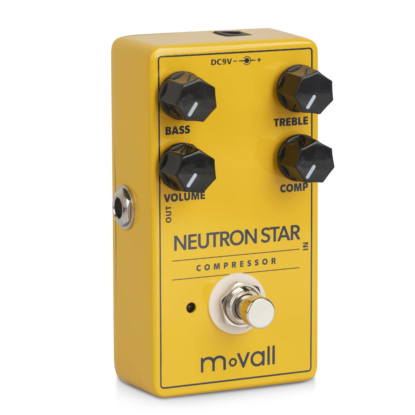 Movall MP109 Neutron Star Compressor Pedal Guitar Effect with True Bypass