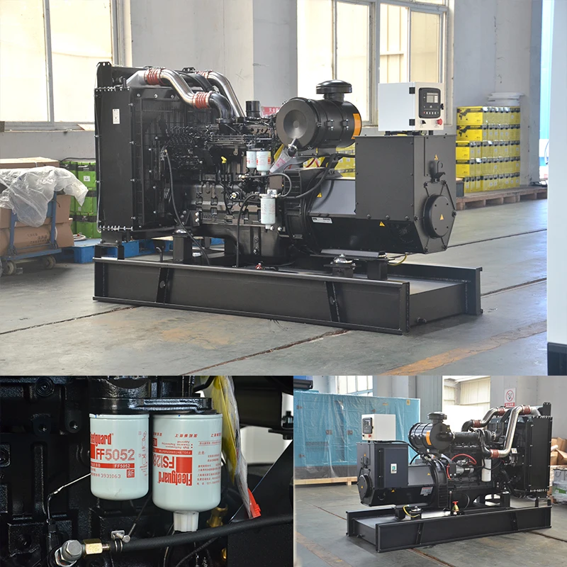 مولد الديزل 100kw 120kw 150kw 3 المرحلة مجموعة مولدات التيار المتردد نوع صامت إمدادات الطاقة الصناعية للمشاريع الهندسية