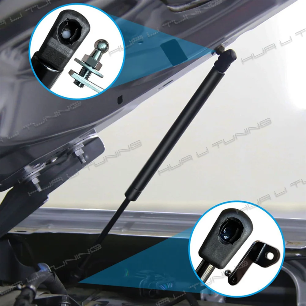 For Ford Bronco U725 2021-2026 Front Engine Hood Damper Bonet Struts Auto-Lift Assist Shock Hydraulic Rods Auto Upgrade Tuning