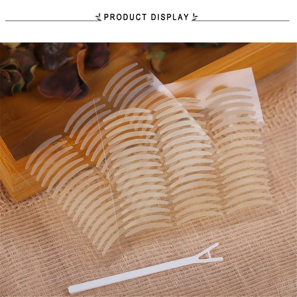 480Pcs Makeup Tool Adhesive Breathable Transparent Eye Makeup Tape Double Side Eyelid Eyelid Stickers