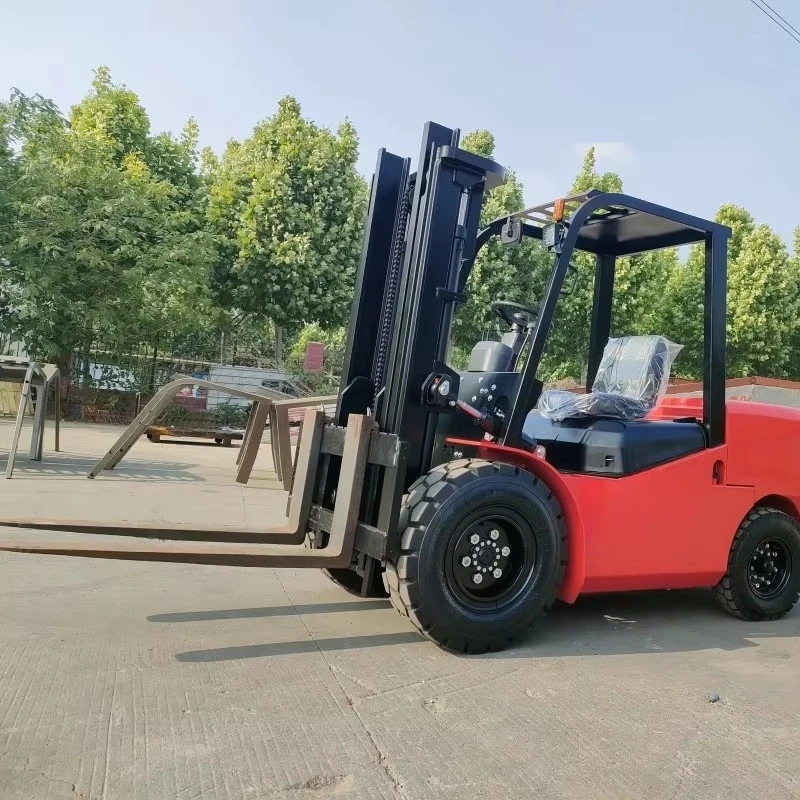Factory Customized Large Forklift Load 5 Tons Internal Combustion Forklift Spot Sale