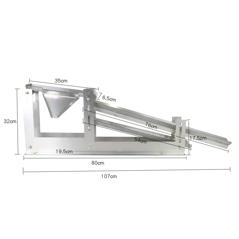304 Stainless Steel Commercial Egg Separator, Quick Egg Liquid Filter Separator for Baking Egg White Yolk Separating