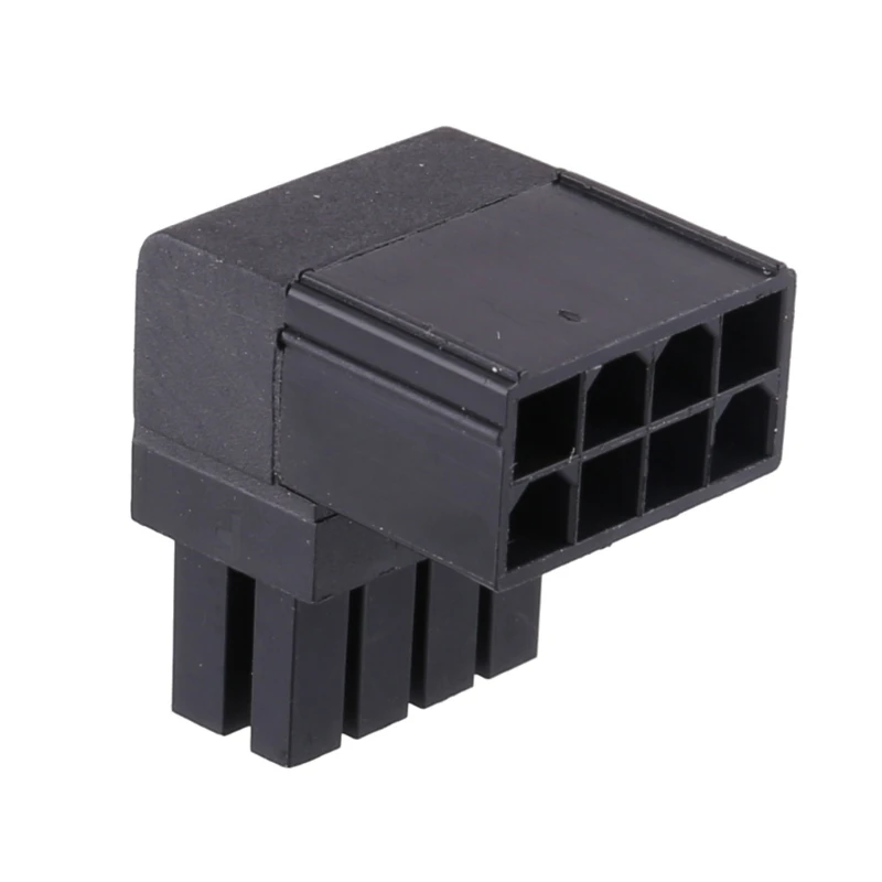 90Degree Angled 8Pin Power Adapter Mainboard CPU Power Connector For Desktops Computer Mainboard CPU Power Supply