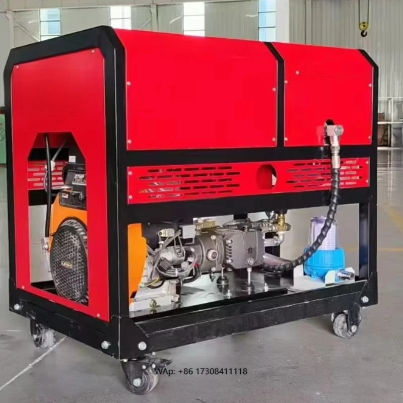 200Bar Pipeline Sewer Drainage Jet Spray Cleaner Water Jet Pipe Dredge Machine