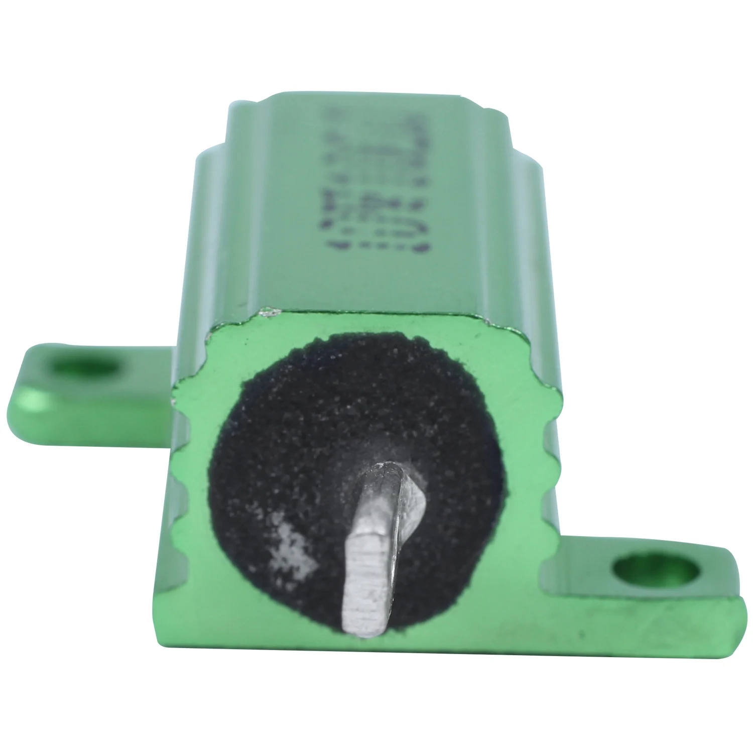 Green Aluminum Chassis Mounted Wirewound Resistors 10W 10 O