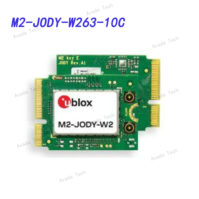 

Avada Tech M2-JODY-W263-10C Multi protocol module M.2 card with JODY-W263, single package