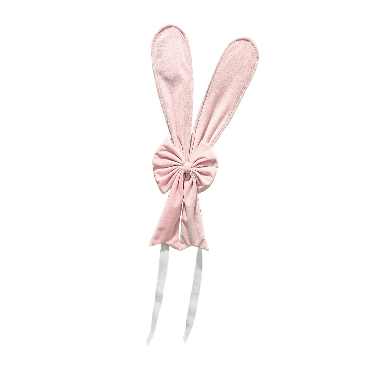 

Съемный моющийся стул с ушками пасхального кролика, украшение на спинку, универсальный эластичный чехол для домашнего сбора, банкета