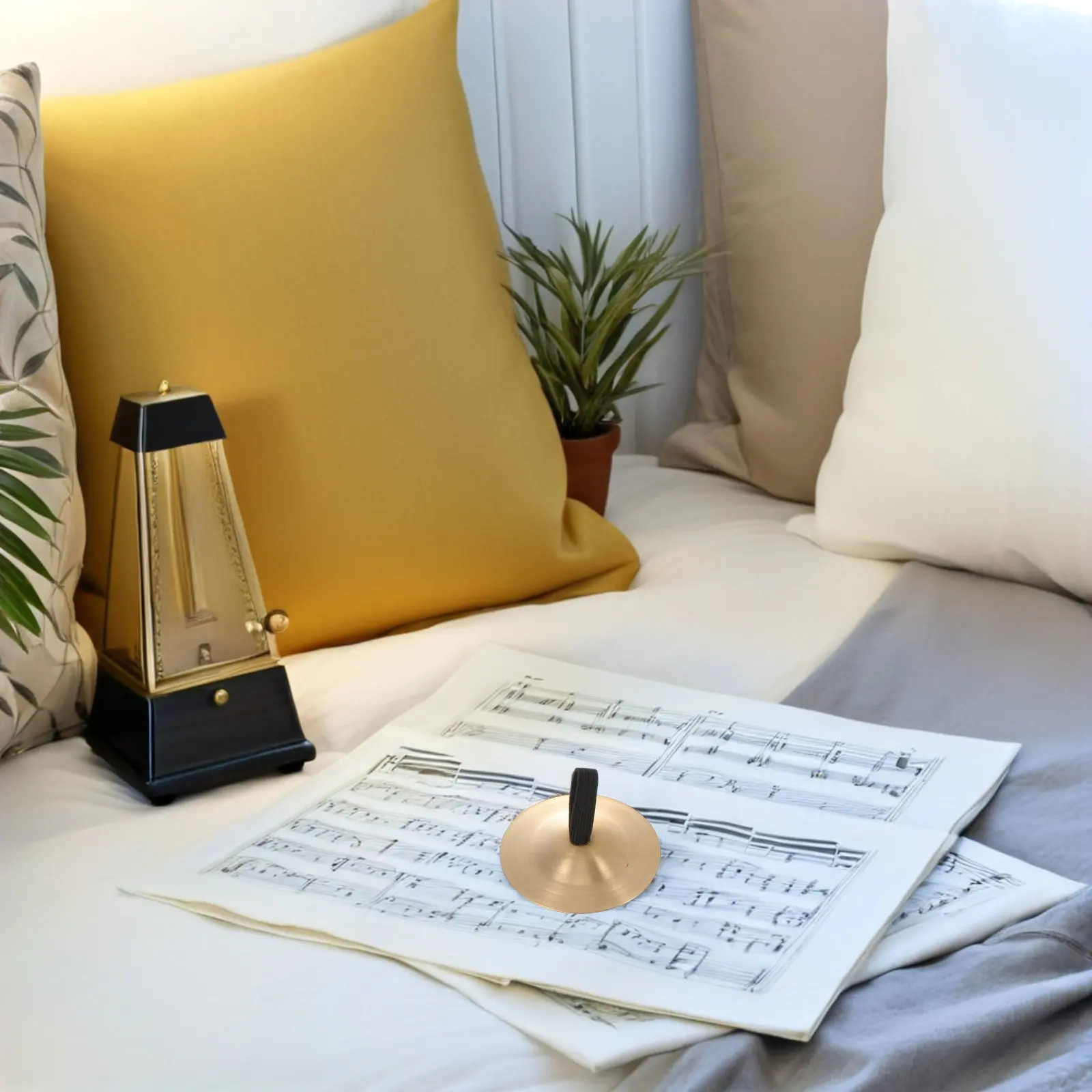 

Набор из 12 детских пальчиковых колокольчиков из меди для развития музыкальных способностей детей, Монтессори, дошкольное музыкальное образование