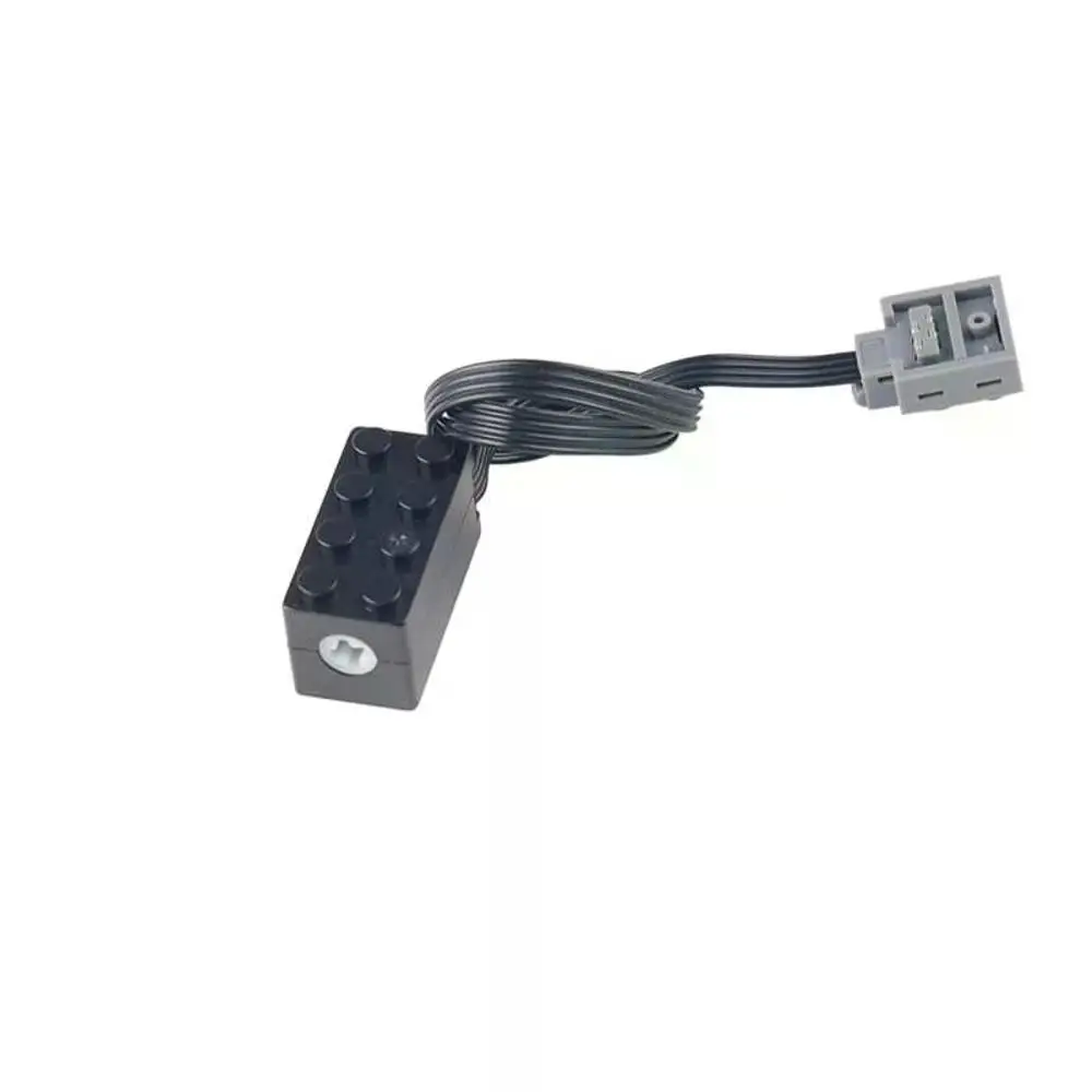 Motor de accionamiento S, funciones de potencia, bloques tecnológicos, Motor de velocidad, Control remoto, piezas de ladrillos MOC PF para juguetes de montaje de modelo de coche