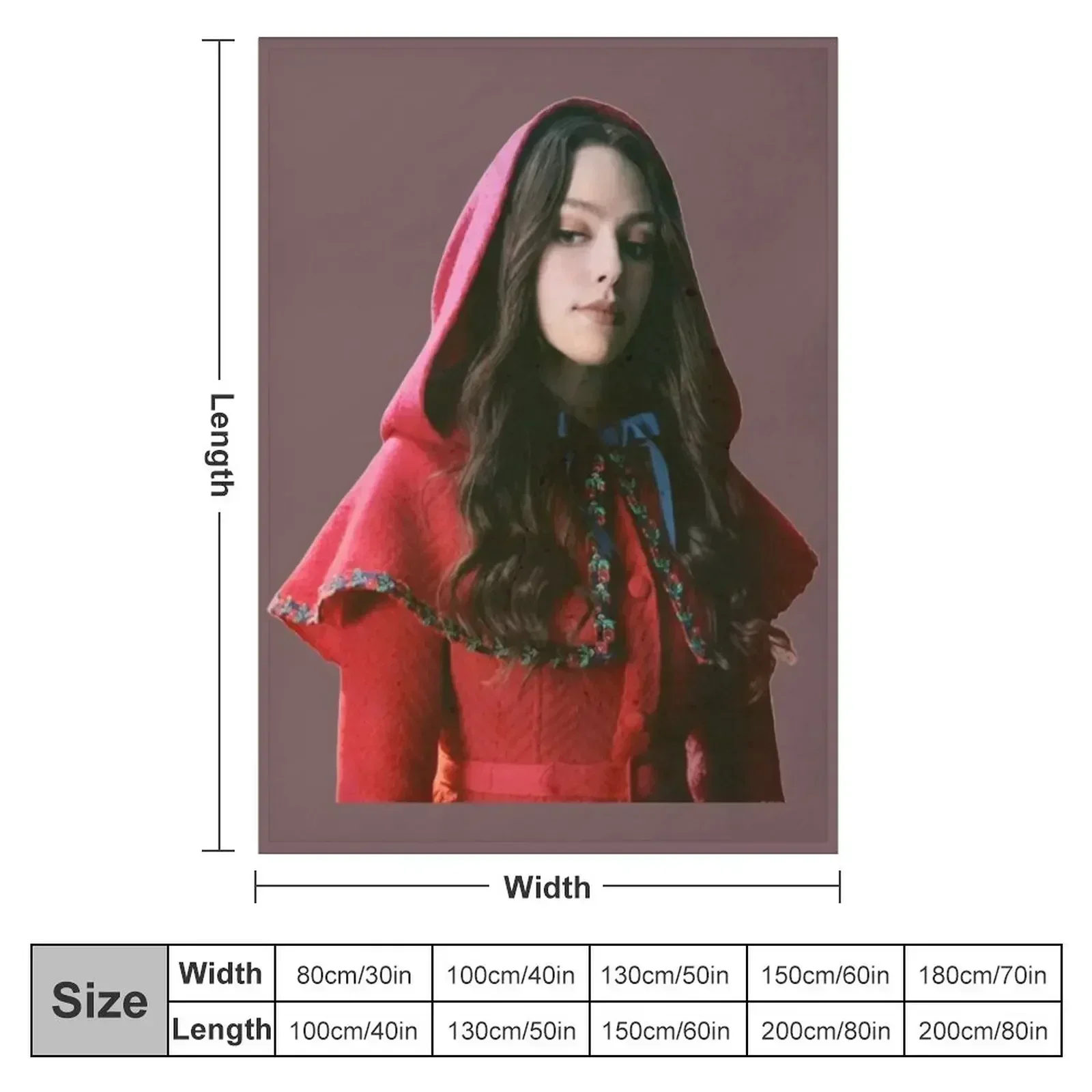 Hope Mikaelson Throw Blanket Luxury Brand Tourist Soft Plaid Giant Sofa anime Softest Blankets