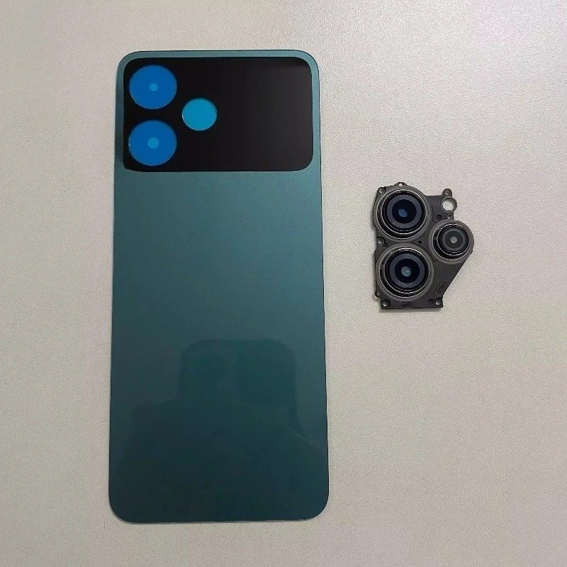 For XiaomI poco M6 Pro 5g 2404PCD6DG Battery Back Cover Rear Case + Camera Len Repair Replace