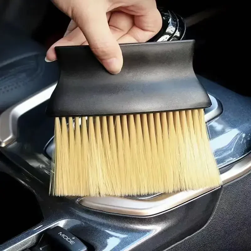 Hot Selling Soft Dust Removal Brush - Multi-Function Tool for AC Vents, Car Interior, Keyboard & Home Cleaning